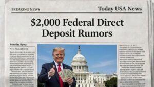$2,000 Federal Direct Deposit in March 2026