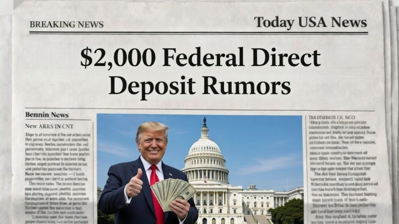 $2,000 Federal Direct Deposit in March 2026