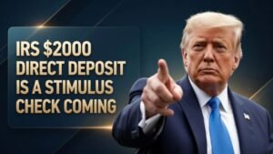 IRS March 2026 $2,000 Direct Deposit