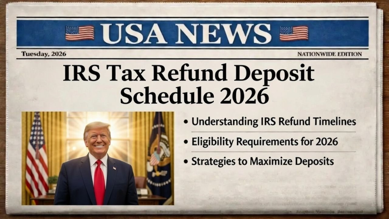 IRS Tax Refund Schedule 2026